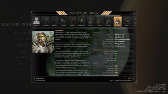 Distant Worlds 2: Factions - Quameno and Gizureans screenshot 4