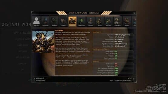 Distant Worlds 2: Factions - Quameno and Gizureans screenshot 5