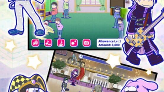 Osomatsu-san Hesokuri Wars: Battle of the NEETs screenshot 5