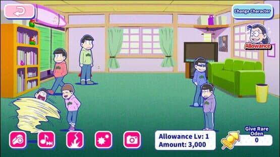 Osomatsu-san Hesokuri Wars: Battle of the NEETs screenshot 7