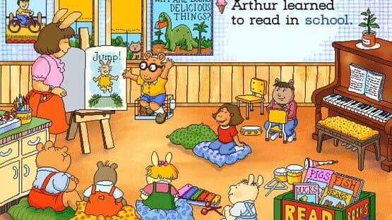 Arthur's Reading Race screenshot 1