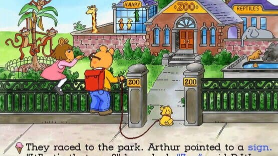 Arthur's Reading Race screenshot 2