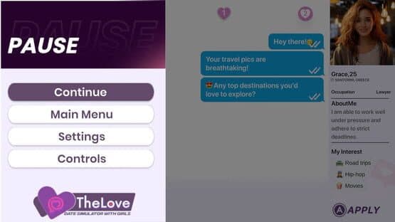 The Love: Date Simulator with Girls screenshot 2