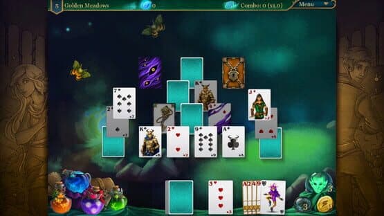Magic Cards Solitaire 2: The Fountain of Life screenshot 3