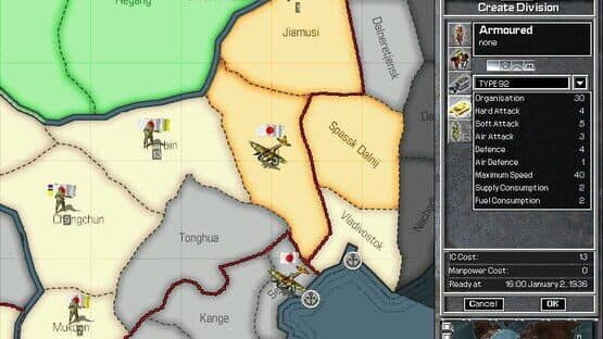 Hearts of Iron screenshot 5