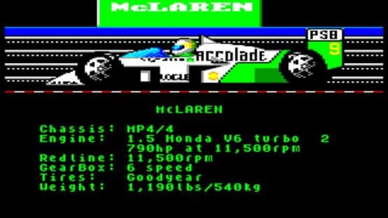 Grand Prix Circuit screenshot 1