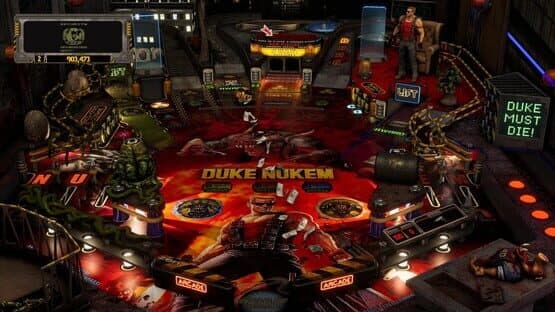 Pinball M: Duke Nukem's Big Shot Pinball screenshot 5