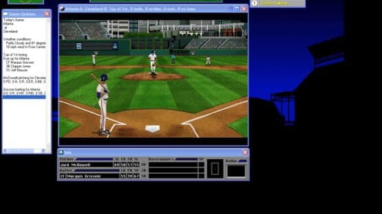 Front Page Sports: Baseball Pro '96 Season screenshot 1