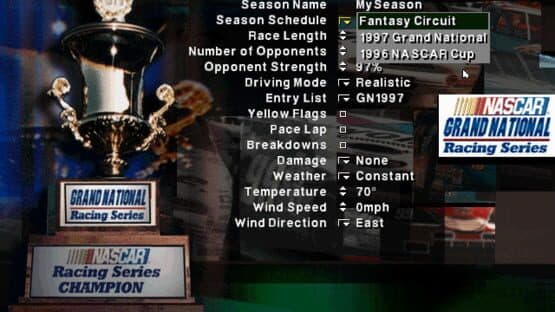 NASCAR Grand National Series: Expansion Pack screenshot 4