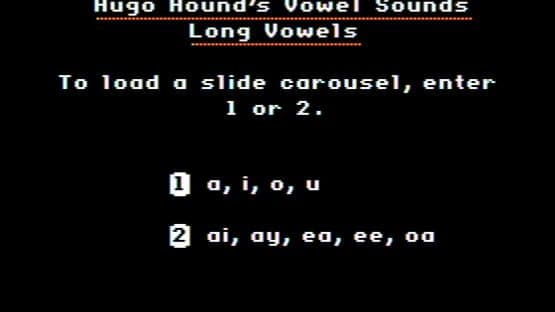Hugo Hound's Vowel Sounds screenshot 1