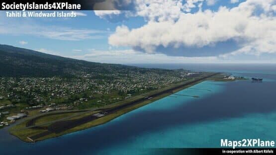 X-Plane 12: Aerosoft - Society Islands XP: Tahiti & Windward Islands screenshot 15