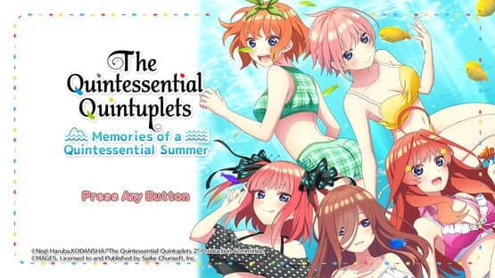 The Quintessential Quintuplets: Memories of a Quintessential Summer screenshot 12