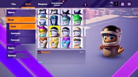 Worms Rumble: Spaceworm and Alien Double Pack screenshot 3