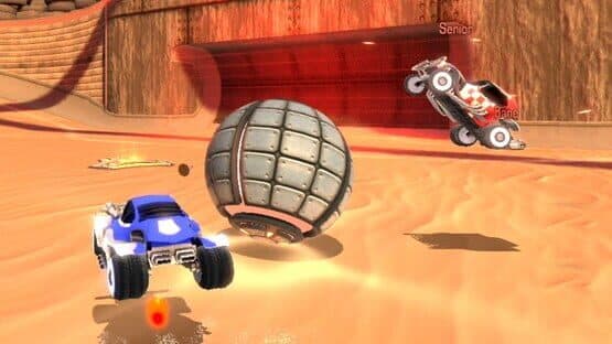 Supersonic Acrobatic Rocket-Powered Battle-Cars screenshot 1