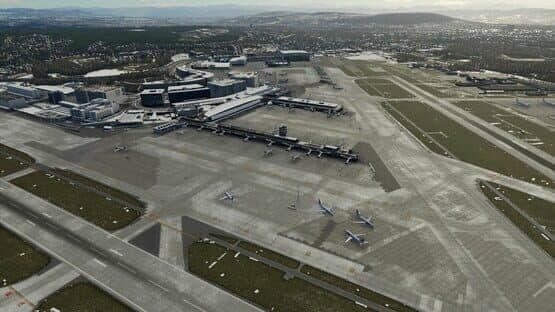 X-Plane 12: Aerosoft - Airport Zurich V2.0 screenshot 5