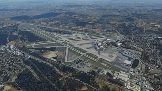 X-Plane 12: Aerosoft - Airport Zurich V2.0 screenshot 8