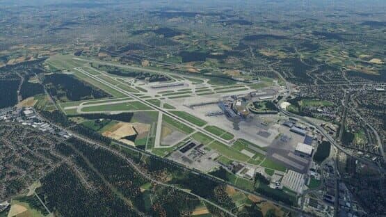 X-Plane 12: Aerosoft - Airport Zurich V2.0 screenshot 9