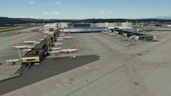 X-Plane 12: Aerosoft - Airport Zurich V2.0 screenshot 17
