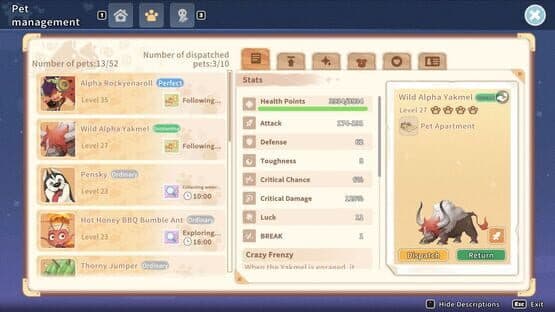 My Time at Sandrock: Monster Whisperer screenshot 1