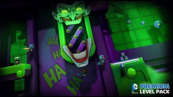 LittleBigPlanet 2: DC Comics Premium Level Pack screenshot 1