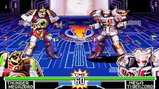 Mighty Morphin Power Rangers: The Fighting Edition screenshot 1