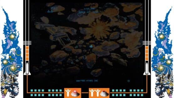 Asteroids Deluxe screenshot 2