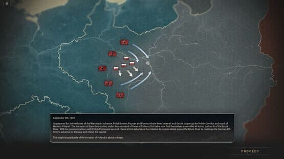 Panzer Corps 2: War Stories - Fall of Poland screenshot 3