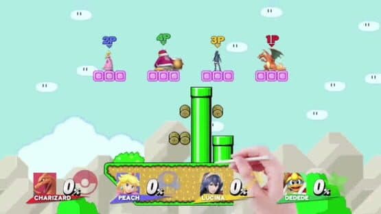 Super Smash Bros. for Wii U: Super Mario Maker screenshot 4