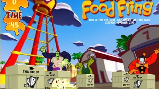 Kids' WB Turkey Day Food Fling screenshot 1
