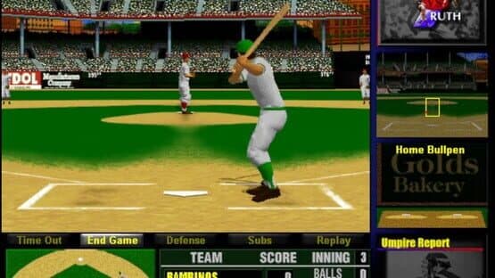 Aaron vs. Ruth: Battle of the Big Bats screenshot 1