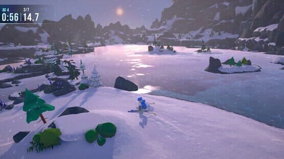 Lonely Mountains: Snow Riders screenshot 1