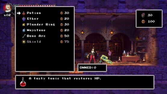 Bloodstained: Ritual of the Night - Classic II: Dominique's Curse screenshot 6