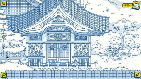 Cats and Seek: Kyoto - Extra Level & Jigsaw screenshot 3
