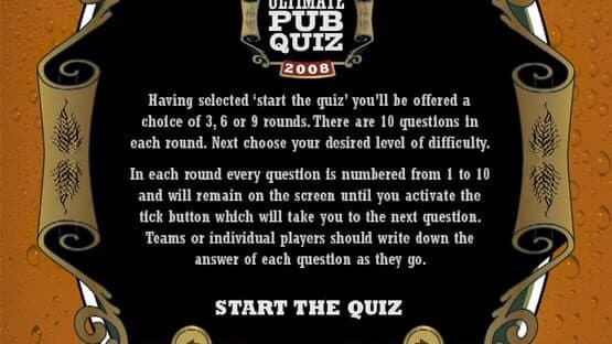 All New Ultimate Pub Quiz 2008 screenshot 2