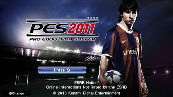 Pro Evolution Soccer 2011 screenshot 1