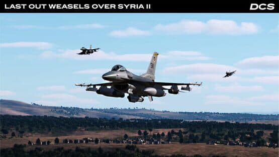 DCS World: F-16C Last Out: Weasels over Syria II Campaign screenshot 7