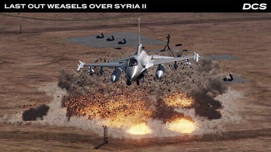 DCS World: F-16C Last Out: Weasels over Syria II Campaign screenshot 8