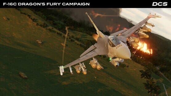 DCS World: F-16C Dragon's Fury Campaign by SorelRo screenshot 6