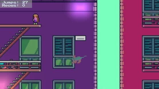 Rooftop Rascal: The Glitch Cat screenshot 2
