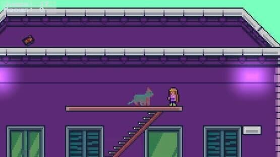 Rooftop Rascal: The Glitch Cat screenshot 4