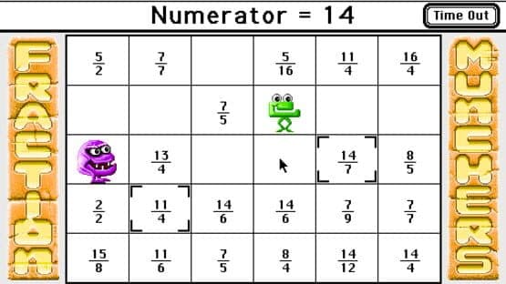 Fraction Munchers screenshot 4