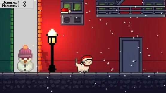 Rooftop Rascal: The Claus Cat screenshot 2