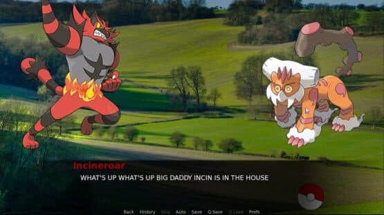 Landorus Therian Dating Simulator screenshot 2