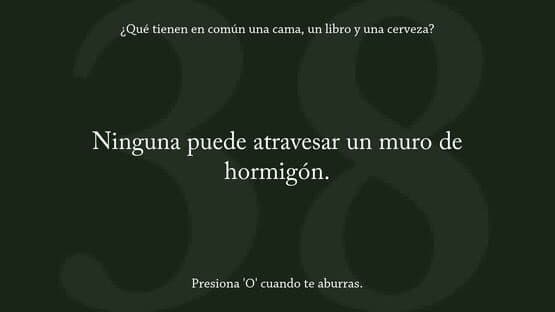 256 cosas en común entre una cama, un libro y una cerveza screenshot 2