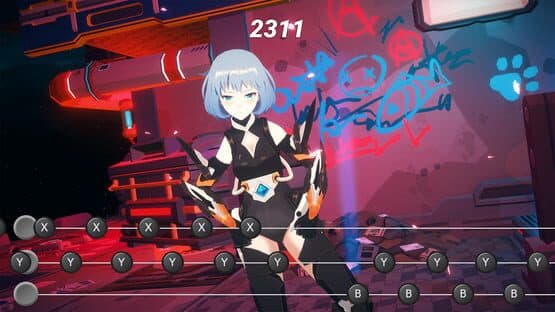 Anime Dance-Off: Space Party screenshot 2