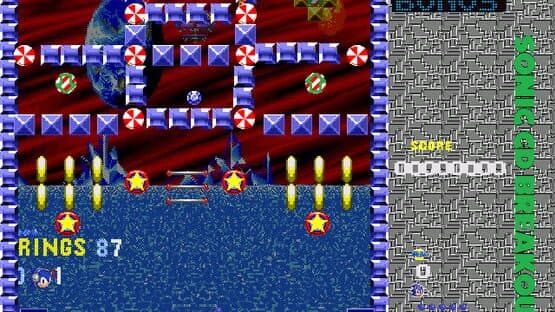 Sonic CD Breakout screenshot 2