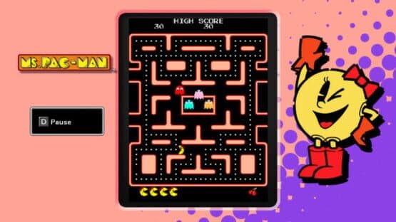 Pac-Man Museum: Ms. Pac-Man DLC screenshot 1