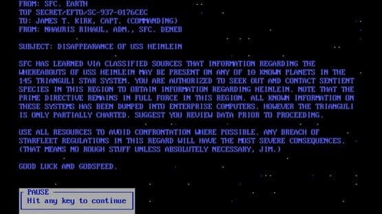 Star Trek: The Kobayashi Alternative screenshot 2