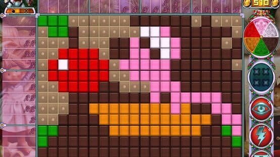 Rainbow Mosaics 10: Christmas Helper screenshot 2