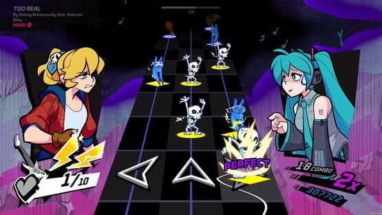 Rift of the NecroDancer: Hatsune Miku - "Too Real" screenshot 5